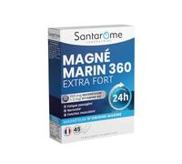 Santarome - Magnésium Marin Extra Fort - 360 mg par prise + 2 mg de Vitamine B6 - Fatigue & Nervosité - 45 comprimés - France