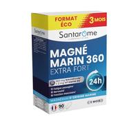 Santarome – Magnésium marin 360 mg Extra fort – Vitamine B6 – Stress et fatigue – 90 comprimés
