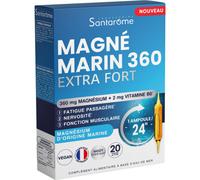 Santarome Magnésium Marin 360 Stress/Nervosité 20 Ampoules