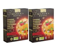 Santarome Manuka Royal - Énergie bio avec gingembre, guarana et acerola Ampoule(S) 2x20 pc(s)