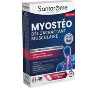 Santarome Myostéo Articulations Décontractant Musculaire 20 Comprimés