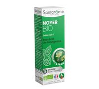 Santarome - Noyer Bio - Complément alimentaire digestion et confort intestinal - Macérat de Bourgeons - Gémmothérapie - Flacon 30ml - Made In France