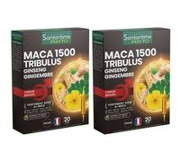 Santarome PHYTO Maca 1500 Tribulus Ginseng Gingembre Solution Orale 2x200 ml