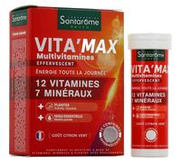 Santarome Phyto Vita'Max Multivitamines Goût Citron Vert 20 Comprimés