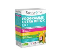 Santarome Programme Ultra Détox Bio – Solution orale triple action – 300 ml