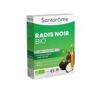 Santarome Complément alimentaire Radis noir bio Foie & digestion 20 ampoules 10 ml Végan