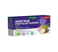 Santarome Respi'Rub Pastilles gorge Apaise la gorge 21 pastilles