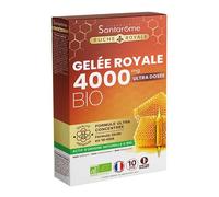 Santarome Gelée Royale 4000mg Bio 10 Ampoules