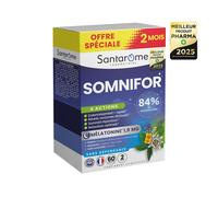 Santarome Somnifor 4 actions Sommeil 2 mois 60 comprimés