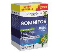 Santarome Somnifor 4 actions Sommeil 2 mois 60 comprimés