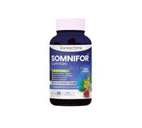 Santarome Bio Gummies Somnifor – Mélatonine 1,9 mg – 30 gummies – Sans sucres