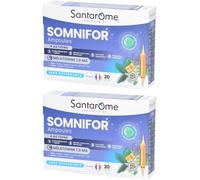 Santarome Somnifor Sommeil Mélatonine Endormissement Facilité Ampoule(S) 2x20 pc(s)