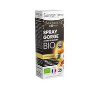 SANTAROME Spray Gorge Miel de Manuka Bio MGO230+ - Immunité - 20 ml