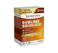 SANTAROME Sublime Soleil 2 en 1-60 Gélules - Fabriqué en France