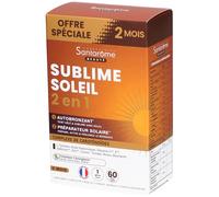 Santarome Solaire Autobronzant Et Préparateur Solaire Offre Spéciale 2 Mois 30 Gélules