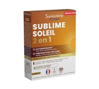 Santarome Sublime Soleil 2 en 1 : Autobronzant et Préparateur Solaire - 30 Gélules