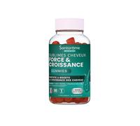 Santarome – Complément alimentaire pour cheveux Prêle Myrtille Vit B6/B8 Zinc sans sucres – 30 gommes
