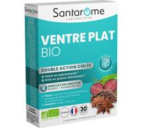Santarome Complément alimentaire Ventre Plat Bio – Carvi & Thé vert – 30 comprimés