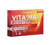 Santarome Vita'Max Booster Anti fatigue Caféine & Taurine 30 comprimés