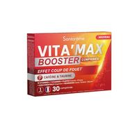 Santarome Vita'Max Booster Anti fatigue Caféine & Taurine 30 comprimés