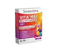Santarome Vita'Max Sénior 50+ Multivitamines 30 comprimés