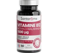 Santarôme Vitamine B12 Méthylcobalamine 1000µg Vitalité 60 Gélules