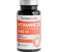 Santarôme Vitamine D3 Liposomale 2000UI Immunité & Osseux 60 Gélules