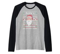 Santas Christmas Collection Ugly Christmas Collections-Agent Manche Raglan