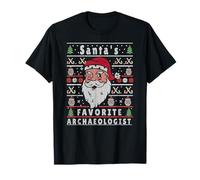 Santas Christmas Ugly Christmas Archéologue T-Shirt