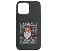 Santas Christmas Ugly Christmas Warehouse Clerk Coque pour iPhone 13 Pro Max