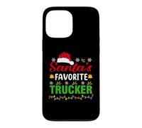 Santa's Favorite Trucker Funny Christmas Trucker Xmas Coque pour iPhone 13 Pro Max