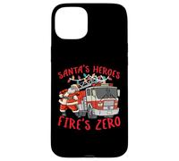 Santa's Heroes Fire's Zero Firefighting Christmas Coque pour iPhone 15 Plus