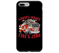Santa's Heroes Fire's Zero Firefighting Christmas Coque pour iPhone 7 Plus/8 Plus