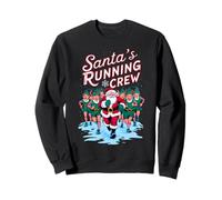 Santa's Running Crew Christmas Runner Costume Marathon Team Sweatshirt