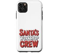Santa's Workshop Crew Funny Group Cousin Family Christmas Coque pour iPhone 11 Pro Max