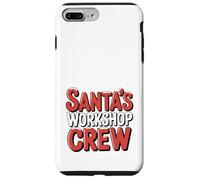 Santa's Workshop Crew Funny Group Cousin Family Christmas Coque pour iPhone 7 Plus/8 Plus
