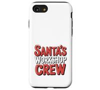 Santa's Workshop Crew Funny Group Cousin Family Christmas Coque pour iPhone SE (2020) / 7/8