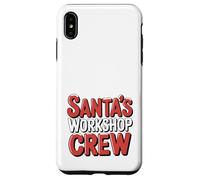 Santa's Workshop Crew Funny Group Cousin Family Christmas Coque pour iPhone XS Max