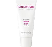 SANTAVERDE classic cream rich ohne Duft Crème visage 30 ml