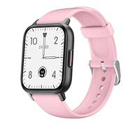SANTÉ 2 Montre Connectée, Mesure Ambulatoire De La Pression Artérielle, Analyse ECG, Surveillez Fréquence Cardiaque, SpO2, Fréquence Respiratoire, Design Fin Et Léger, iOS & Android (Pink)