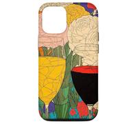 Santé à la Couleur et à la Vie: Verres de Vin en Célébration Coque pour iPhone 12/12 Pro