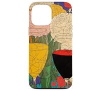 Santé à la Couleur et à la Vie: Verres de Vin en Célébration Coque pour iPhone 13 Pro Max