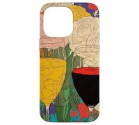 Santé à la Couleur et à la Vie: Verres de Vin en Célébration Coque pour iPhone 14 Pro Max