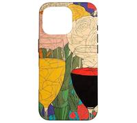 Santé à la Couleur et à la Vie: Verres de Vin en Célébration Coque pour iPhone 16 Pro