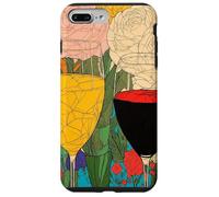 Santé à la Couleur et à la Vie: Verres de Vin en Célébration Coque pour iPhone 7 Plus/8 Plus