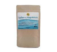 Sante Bio Europe - Sulfate de magnésium (Sel d'Epsom) - 1 Kg - Utile en cas de Fatigue, Difficultés d'Endormissement, Stress, Douleurs Musculaires ou Articulaires - 99,9%