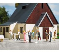 Santé Ensemble De 2 Figurines - Accessoires Inclus HO/OO Échelle Busch 7981