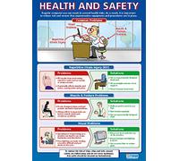 Santé et sécurité | TIC Affiches | Papier laminé brillant mesurant 850 mm x 594 mm (A1) | Tableaux informatiques pour la classe | Cartes éducatives par Daydream Education