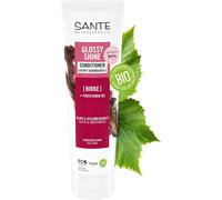 Sante Glossy Shine Après-shampoing à l'extrait de feuille de bouleau bio – végétalien – 150 ml