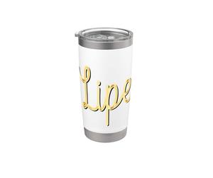 Santé Lymphatique Cœur Lipœdème Gobelet isotherme en acier inoxydable double paroi